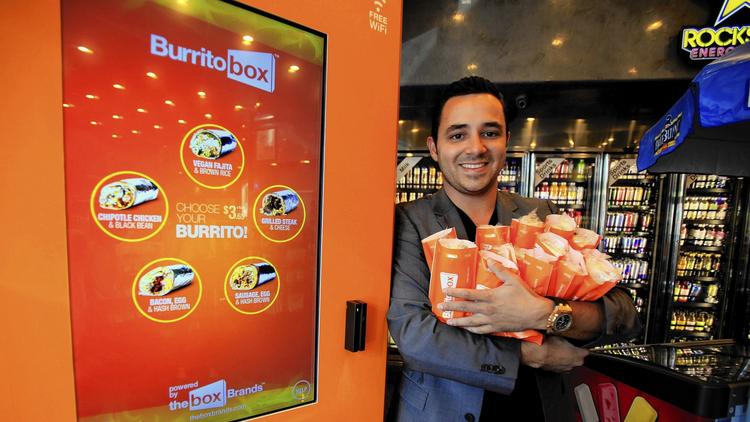 Vending machines going gourmet for upscale customers