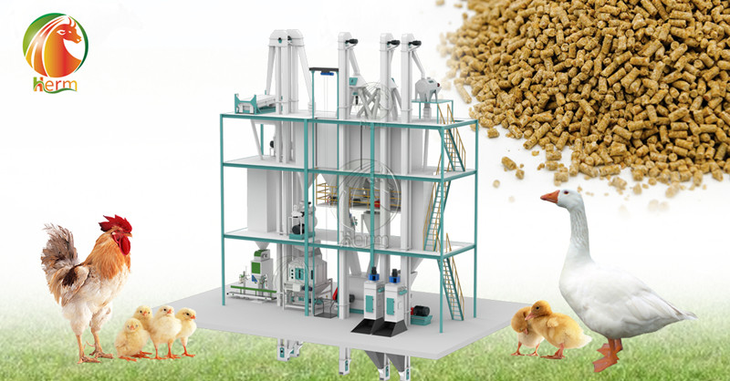 Feed Pellet Mill Machine For The Poultry Industry In Ghana