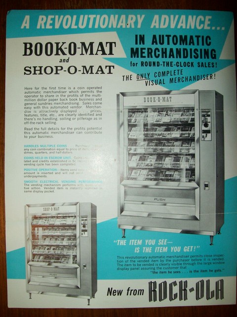 A Brief History of Book Vending Machines