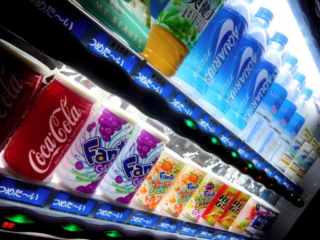 Are you 'in' the vending business?