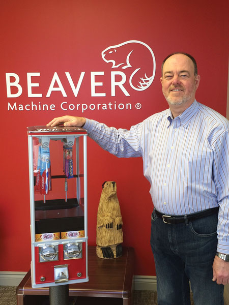 Beaver's Coil-Pak Widens Product Variety In Bulk Vending