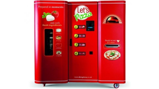 Pizza-making vending machines on their way to the U.S.