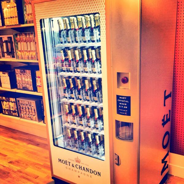 This Champagne Vending Machine Is Just What We All Want