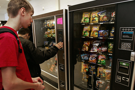 Vending Machines Try Electronic Self-Defense