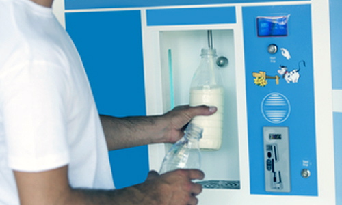 Europe Installs Raw Milk Vending Machines